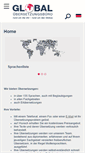 Mobile Screenshot of globaluebersetzungen.com